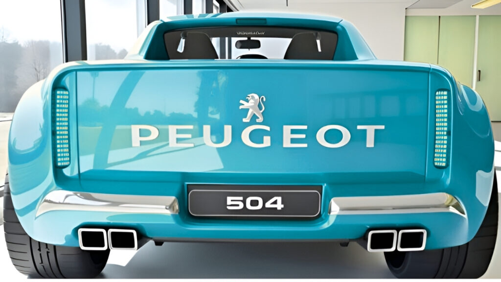 Peugeot 504 Pickup 2026: la clásica pickup reinventada con fuerza, estilo y tecnología moderna